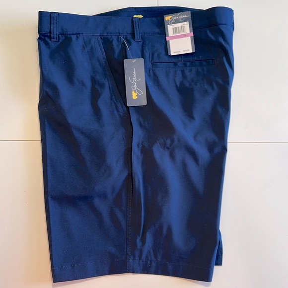 Jack Nicklaus Classic 9” Stretch Navy Blue Golf Shorts 38 waist NWT - Picture 3 of 10